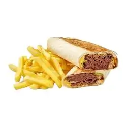 Meat Shawarma with Fries