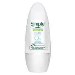 simple pure deodorant %0 aluminium salts 24h