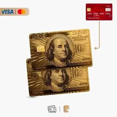 Premium Protective Skin Stickers for Visa & MasterCard - BF