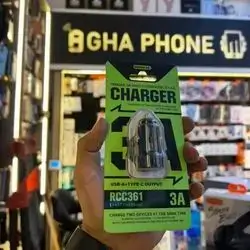 JE Car Charger Type -C- USB