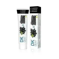 Dkdent Vegan Activated Carbon Fluoride-Free Toothpaste 75 Ml