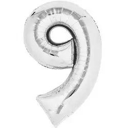 Balloon Silver 9