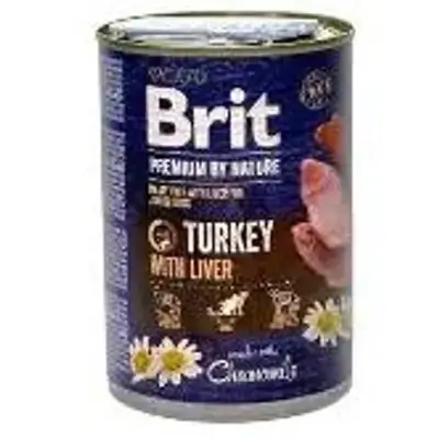 Brit pate Turkey & Liver 400g