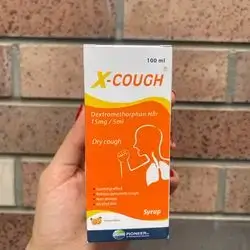 X-COUGH (dextromethorphan 15mg/5ml)Dry cough syrup(pioneer)