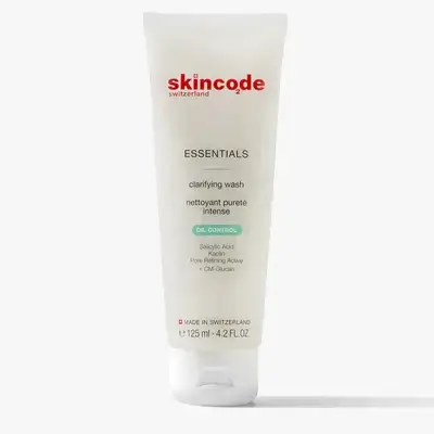 Skincode essentials clarifying wash oil control 125 ml
