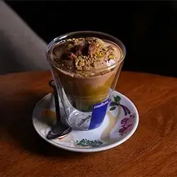 Espresso Cream With Pistachios