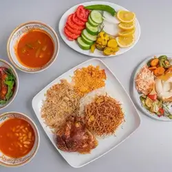 Quarter Chicken On Rice