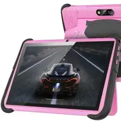 Porodo 10.1 Kids Android Tablet 64GB Pink 2 SIM - 1 YEAR WARRANTY