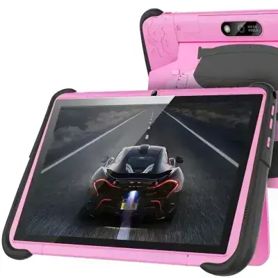 Porodo 10.1 Kids Android Tablet 64GB Pink 2 SIM - 1 YEAR WARRANTY
