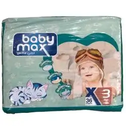 Diaper Baby Max No. 3 (4 - 9kg) 36 pcs