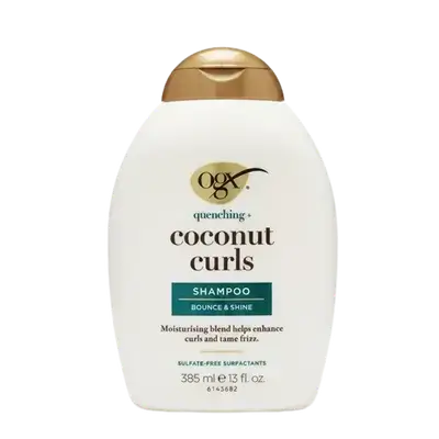 Quenching + Coconut Curls Shampoo Bounce & Shine 385ml _ ogx