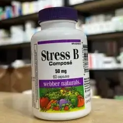 Stress B 50mg 60 cap webber naturals
