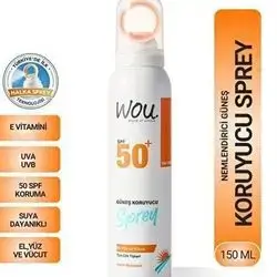 wou world of uniqui spf50+ spray