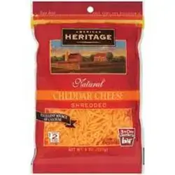 American Heritage Shre Cheddar 227g