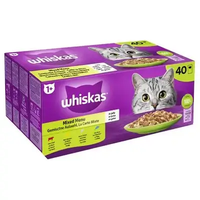 Whiskas Mixed Menu in Jelly 40X