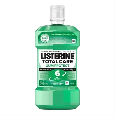 Listerine® Total Care Gum Protect Milder Taste Mouthwash 500ML