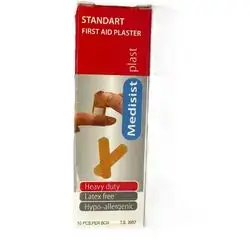 Medisist Standard First Aid Plaster 10pcs
