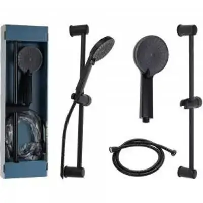 Shower Set Matt Black