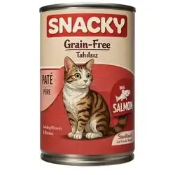 Snacky Sterilised Salmon in Pate 400g
