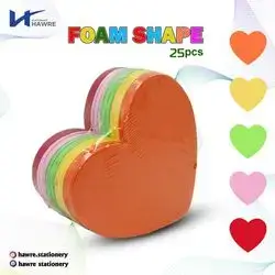 Colored Foam Shape-25pcs