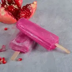Pomegranate Ice Lolly