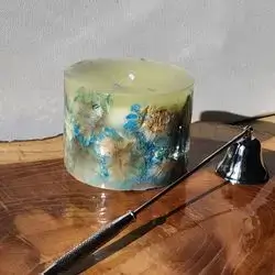 Scented Rose Candles With Candle Snuffer