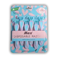 Max Women's Mousse, 6 pieces