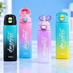 Plastic water Bottle 750m / colors