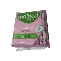 Molped Ultra Maximum Capacity & Thinness Pad 10pcs