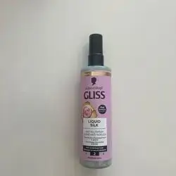 Schwarzkopf Gliss Liquid Silk Anti Stick Spray - Instant Detangling And Shine For Dry and Brittle Hair