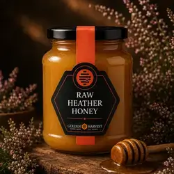 Raw Heather Honey 