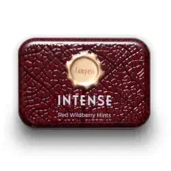 Compass Intense Black Menthol Mints Sugar Free 50 Pcs
