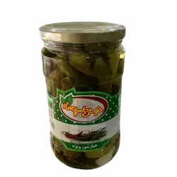 680 grams of delicious pickled cucumber