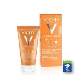 VICHY CAPITAL SOLEIL 50SPF TINTED DREY TUCH