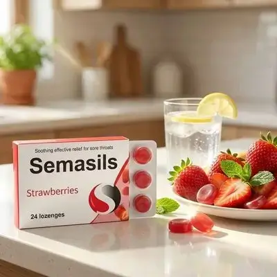 Semasils Strawberries Lozenges