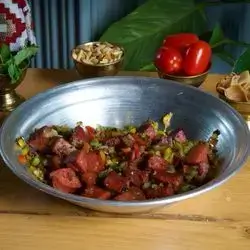 Sausage with Vegetables