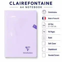 Notebook ,French ( A4) Size,69 pages.