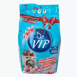 VIP Automatic White Scented Laundry Powder 8 kg