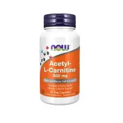 Acetyl-l-carnitine 500 mg 50 veg cap