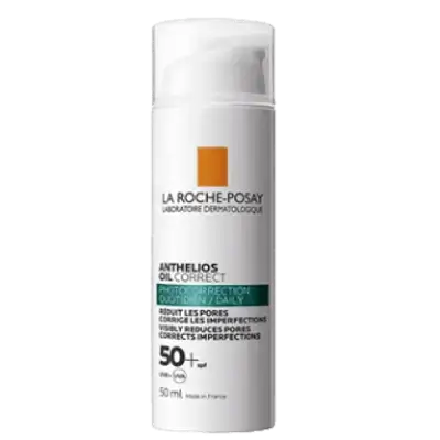 Anthelios Oil Correct Photocorrection Daily Gel-Cream SPF50+ 50ml _ LA ROCHE-POSAY