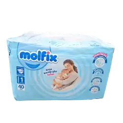 Molfix Jumbo Diapers No. 1, 40 count