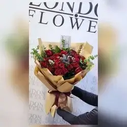 Imported Natural Flower Bouquet – 50 Flowers