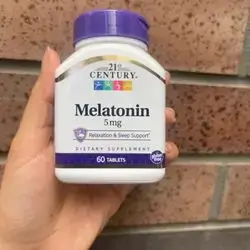 21st century Melatonin 5mg relaxation&sleep support 60 tablet