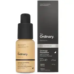 The Ordinary Coverage Foundation with SPF 15 - 2.1Y - Medium by The Ordinary Colours