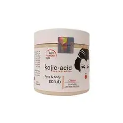 Kojic.acid face and body scrub