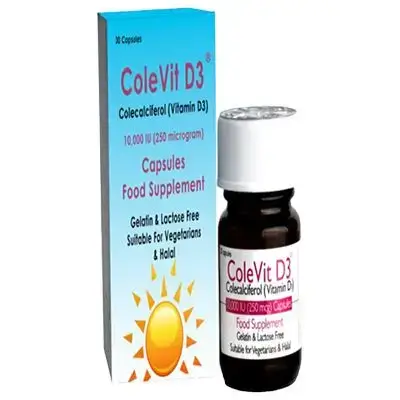 Colevit D3 Vitamin D 10000Iu 30 Capsules