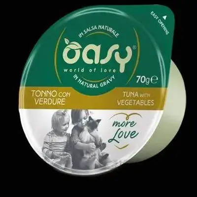 Oasy gravy tuna with vegetables 70g