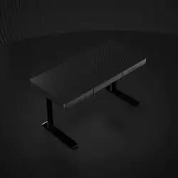 AG Table Stormwolf Black Adjustable - 120cm