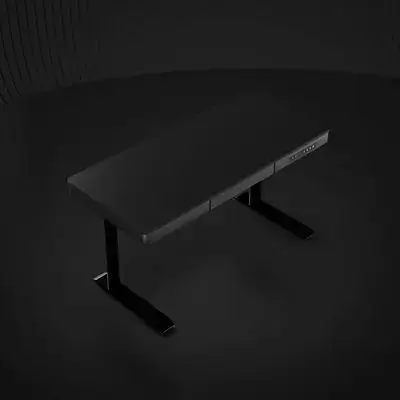AG Table Stormwolf Black Adjustable - 120cm