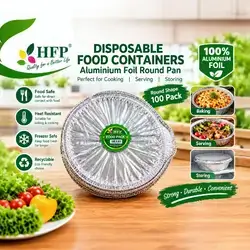 DISPOSABLE FOOD CONTAINERS /2pcs /35cm